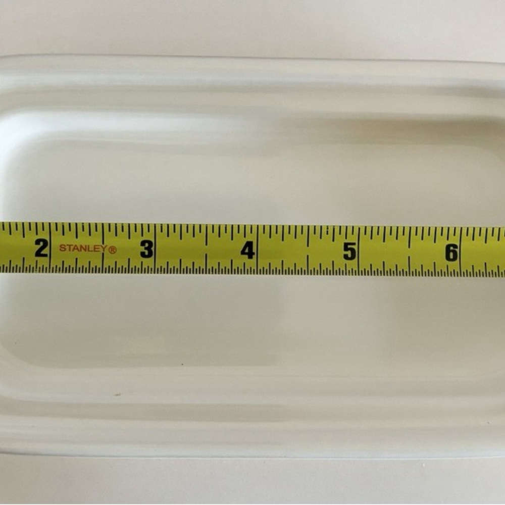 RARE Le Creuset Heritage Butter Dish New Camomille Yellow Color - New in Box - Picture 7 of 8